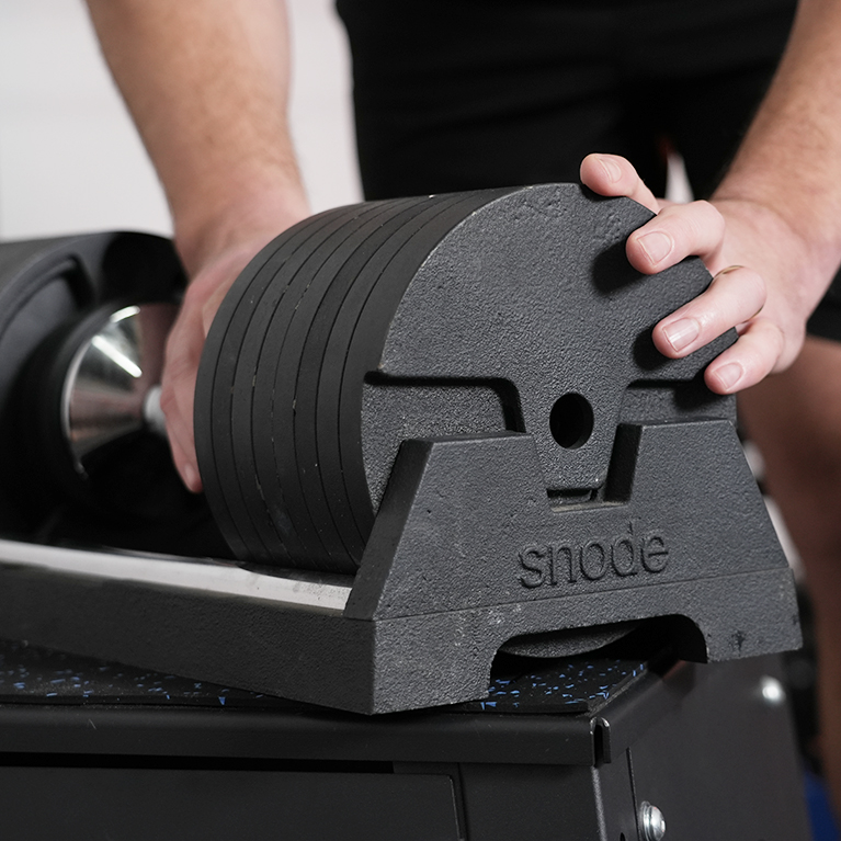 Snode AD80 80lb Adjustable Dumbbells