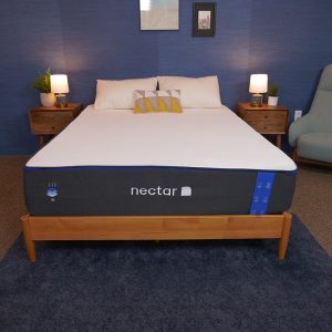 the nectar original mattress in a bedroom with no bedding
