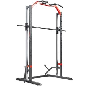 sunny health fitness strength essential series smith machine squat rack SF XF920020 01 1100x copy