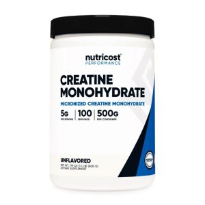 tub of nutricost creatine monohydrate