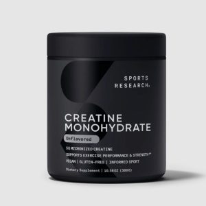 tub of sports research creatine monohydrate
