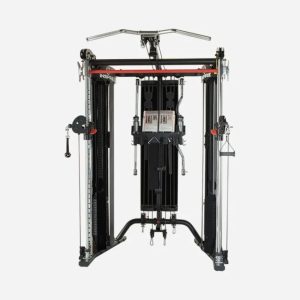 Inspire Fitness's functional trainer against a white background