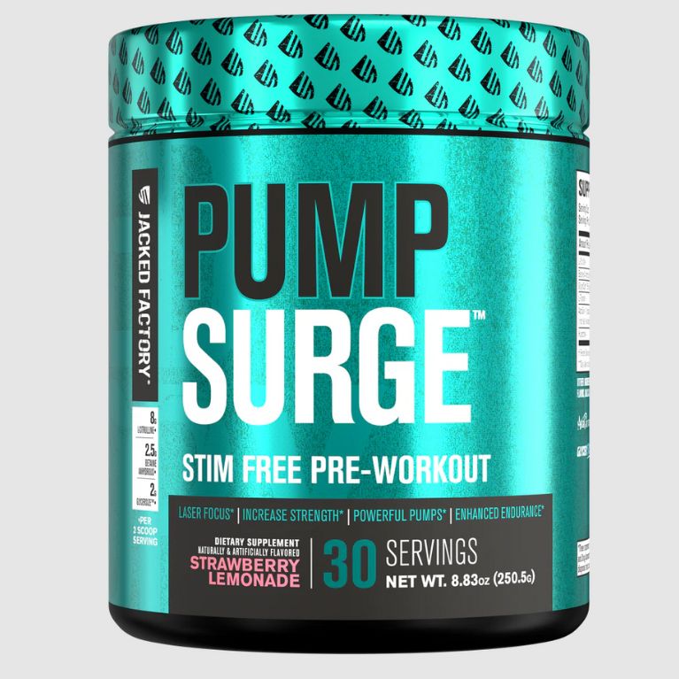 best-non-stim-pre-workout-jacked-factory-pump-surge 9 best non-stim pre-workouts 2024, expert reviewed