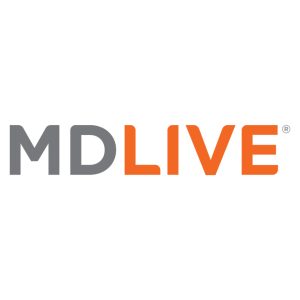 The MDLIVE logo