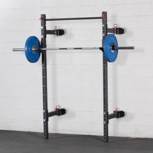 folding squat rack titanfitnes t-3