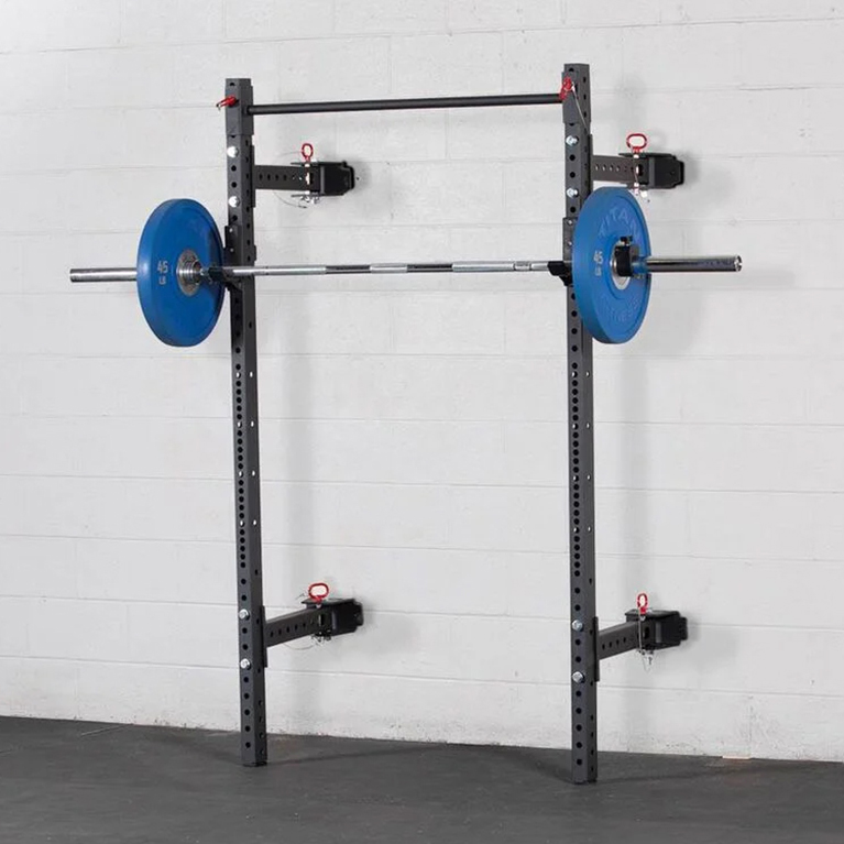 Titan Fitness T-3 Fold Back Wall-Mounted Squat Rack