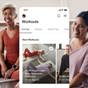 free workout app nike training club app screen shots showing a workout