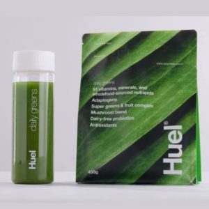 greens powder huel daily greens on the white background
