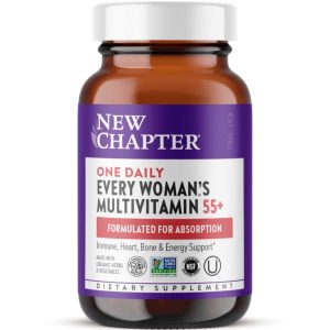 bottle of new chapter every womans one daily multivitamin fifty five plus