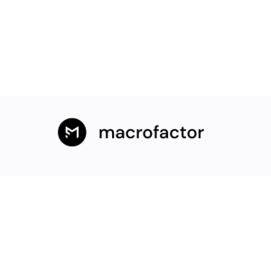 the black macrofactor logo against a white background