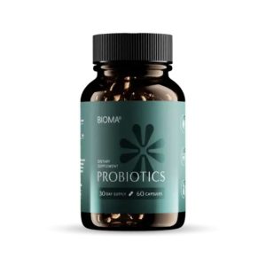 Bottle of Bioma Probiotics