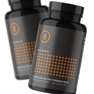 Two bottles of Biotics 8 Men's High Performance Probiotic Formula probiotics
