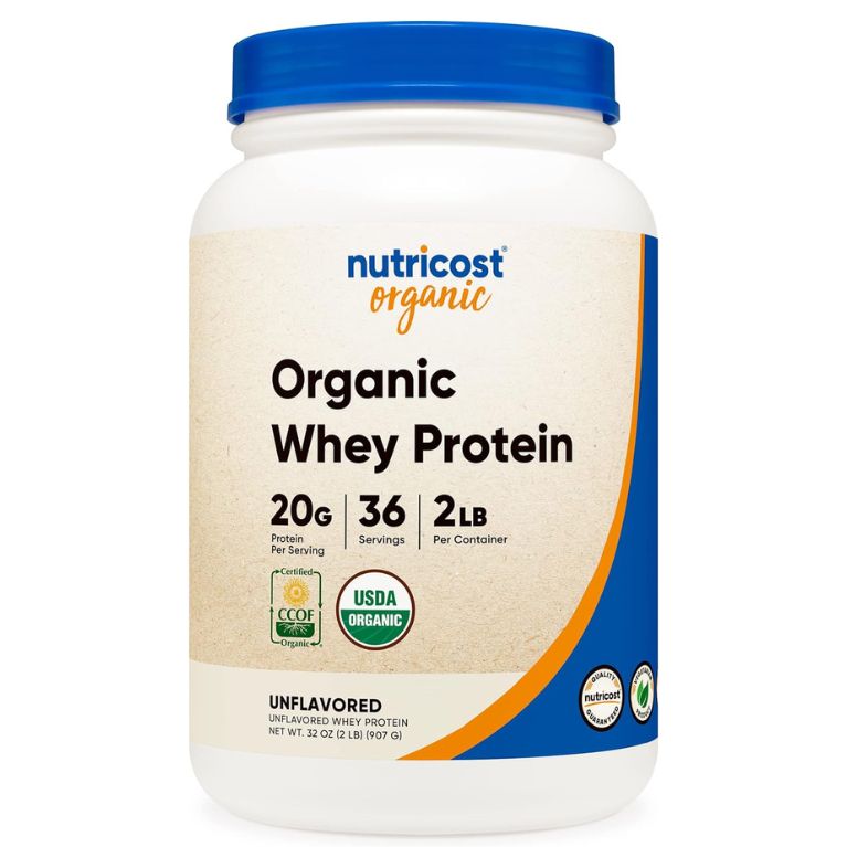 Nutricost Organic Whey Protein Powder