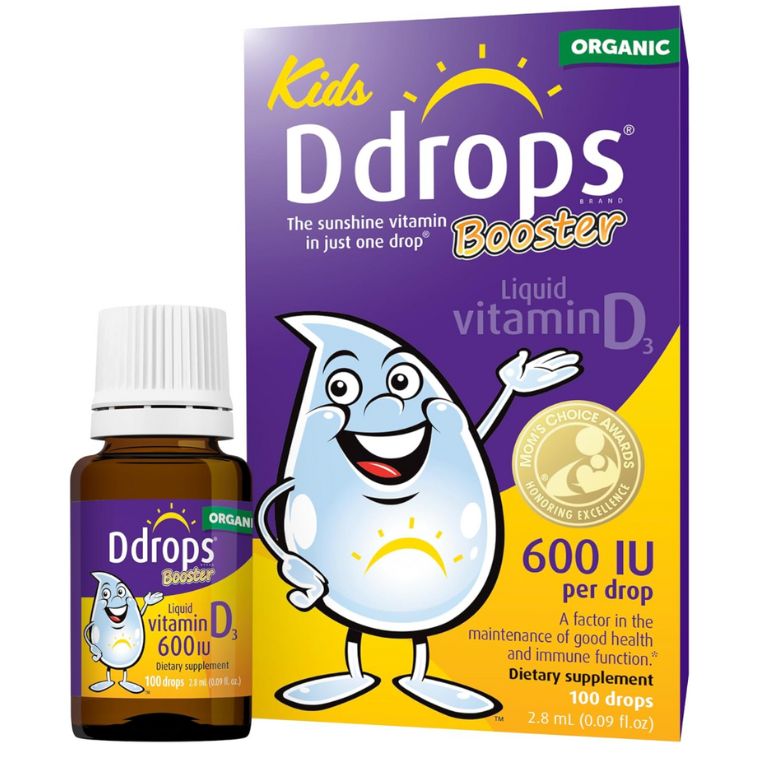 Ddrops Kids Vitamin D Booster  