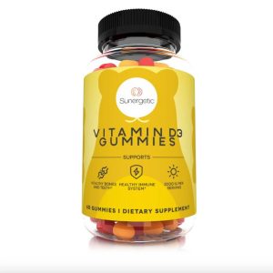 A bottle of Vitamin D3 Gummies.