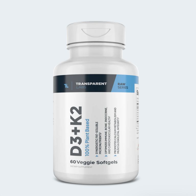 Transparent Labs Vitamin D3+K2