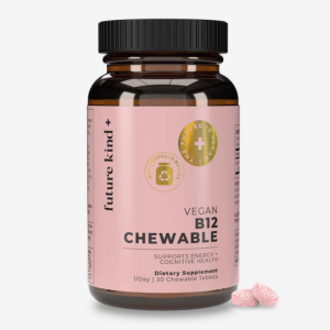 Future Kind Vegan B12 Chewable dietary supplement bottle