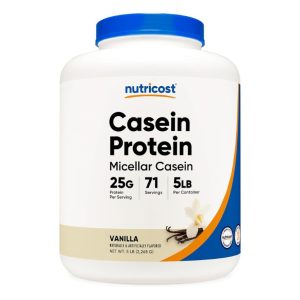 casein protein powder nutricost vanilla casein 5lb
