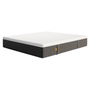 Sleek and modern king-size hybrid mattress with a simple design