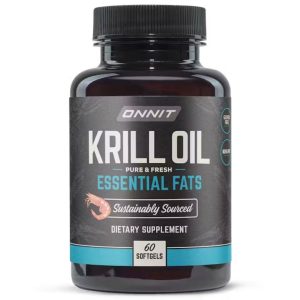 Onnit Krill Oil - Pure and fresh essential fats, sustainably sourced, 60 softgels