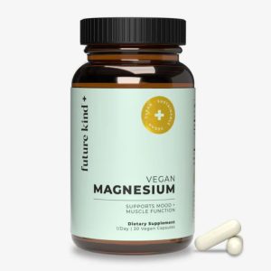 Future Kind Vegan Magnesium dietary supplement bottle