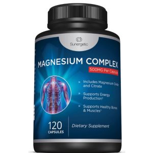 Sunergetic Magnesium Complex dietary supplement capsules