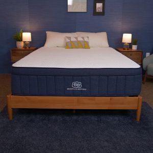 High-quality cooling memory foam mattress in a cozy bedroom