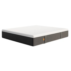 Sleek and modern memory foam mattress with a simple design