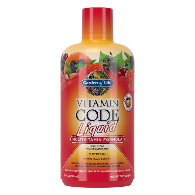 Garden of Life Vitamin Code Liquid Multivitamin Formula