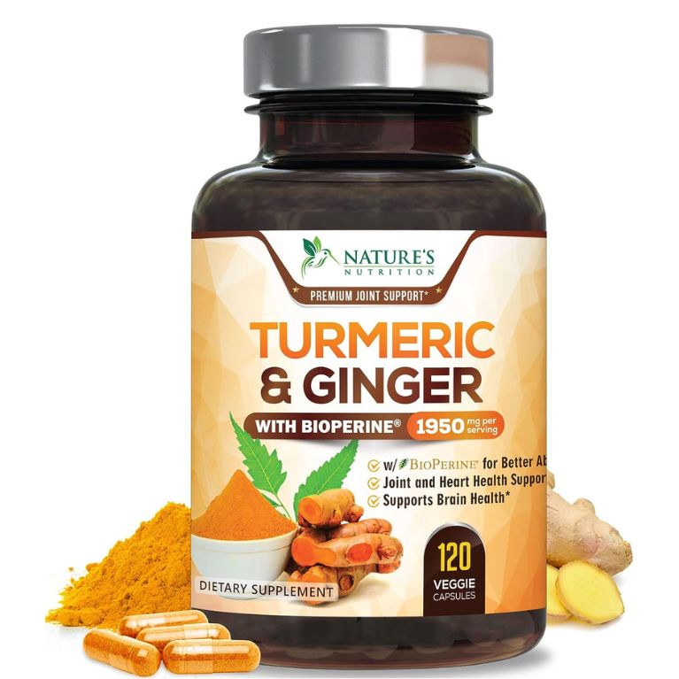 Nature’s Nutrition Turmeric and Ginger