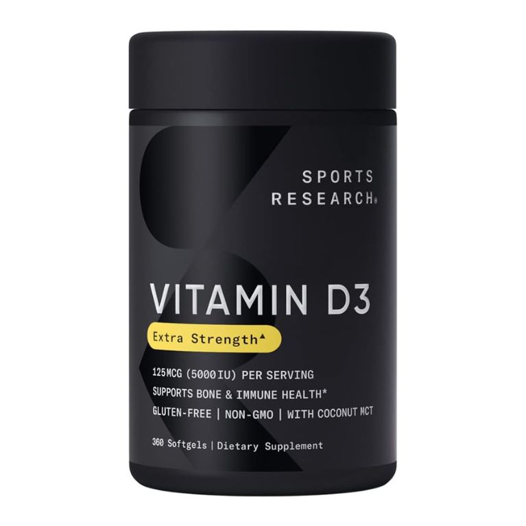 Sports Research Vitamin D3 Extra Strength