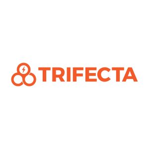 Trifecta Logo against a white background