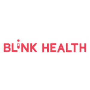 red logo of blink health